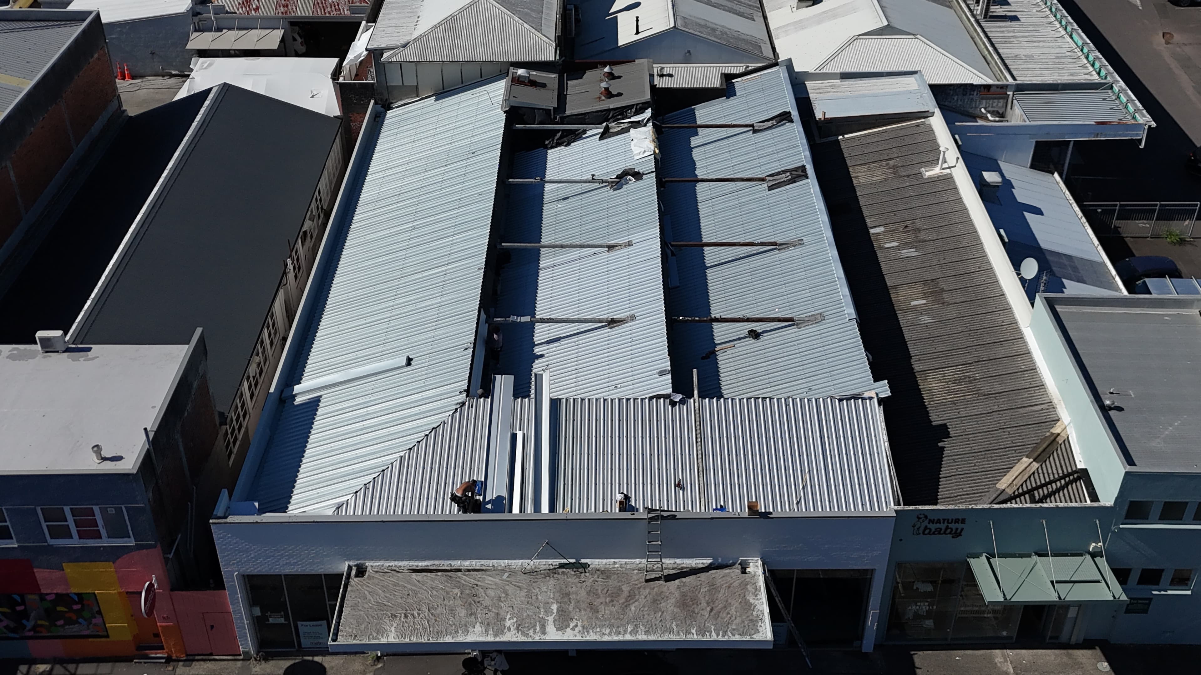 Long Run Metal Roofing