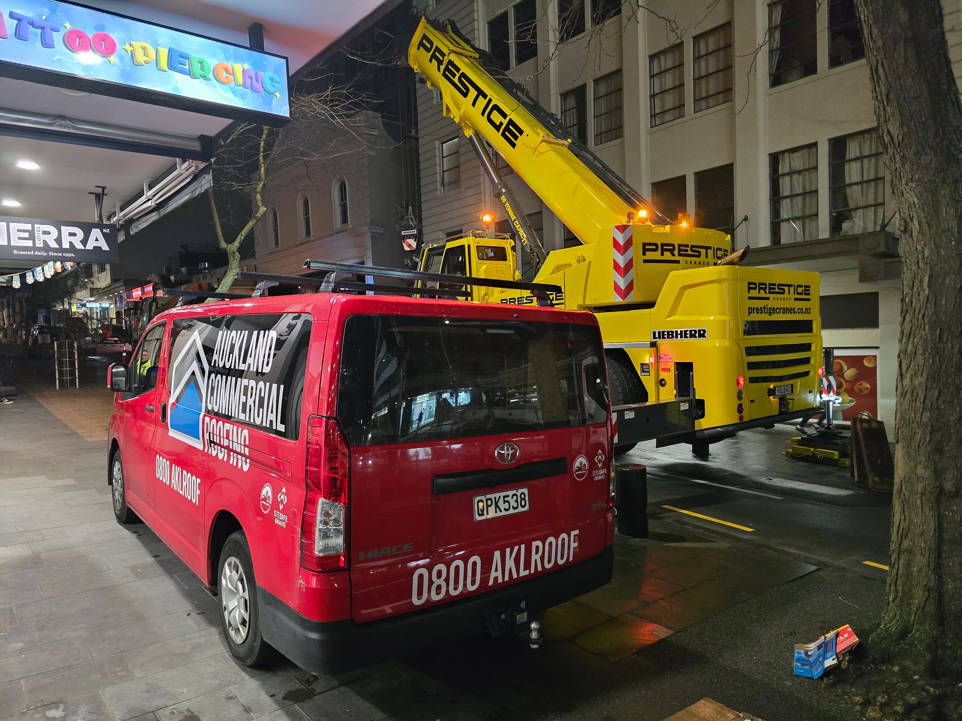 Commercial Roofing Project - Auckland